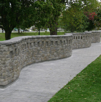 Le mur d'honneur