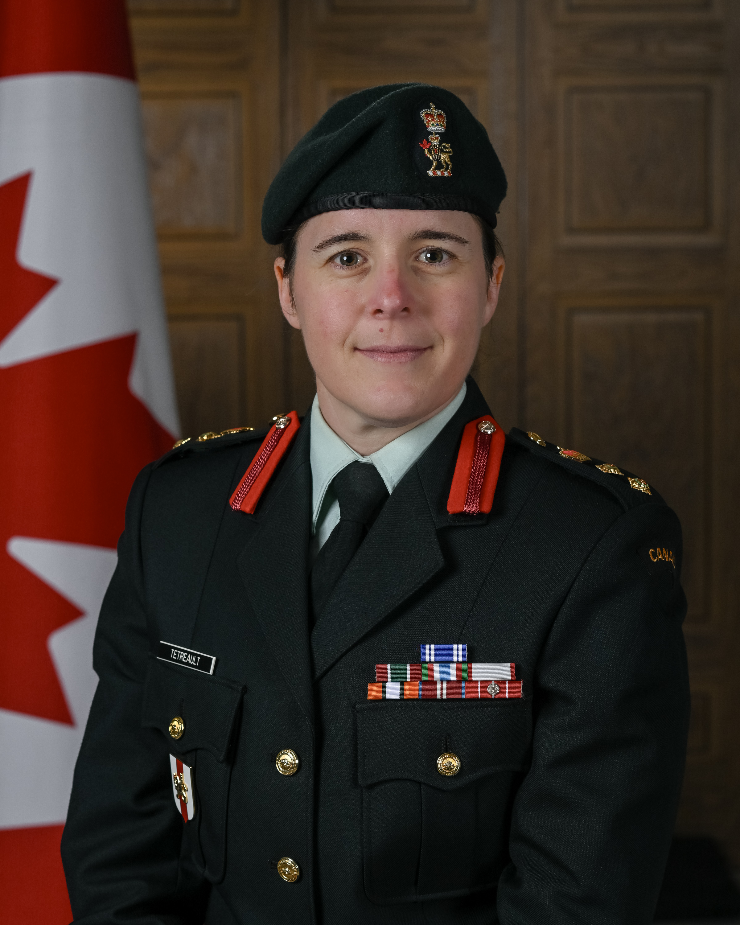 Portrait of the Director of Cadets of RMC.