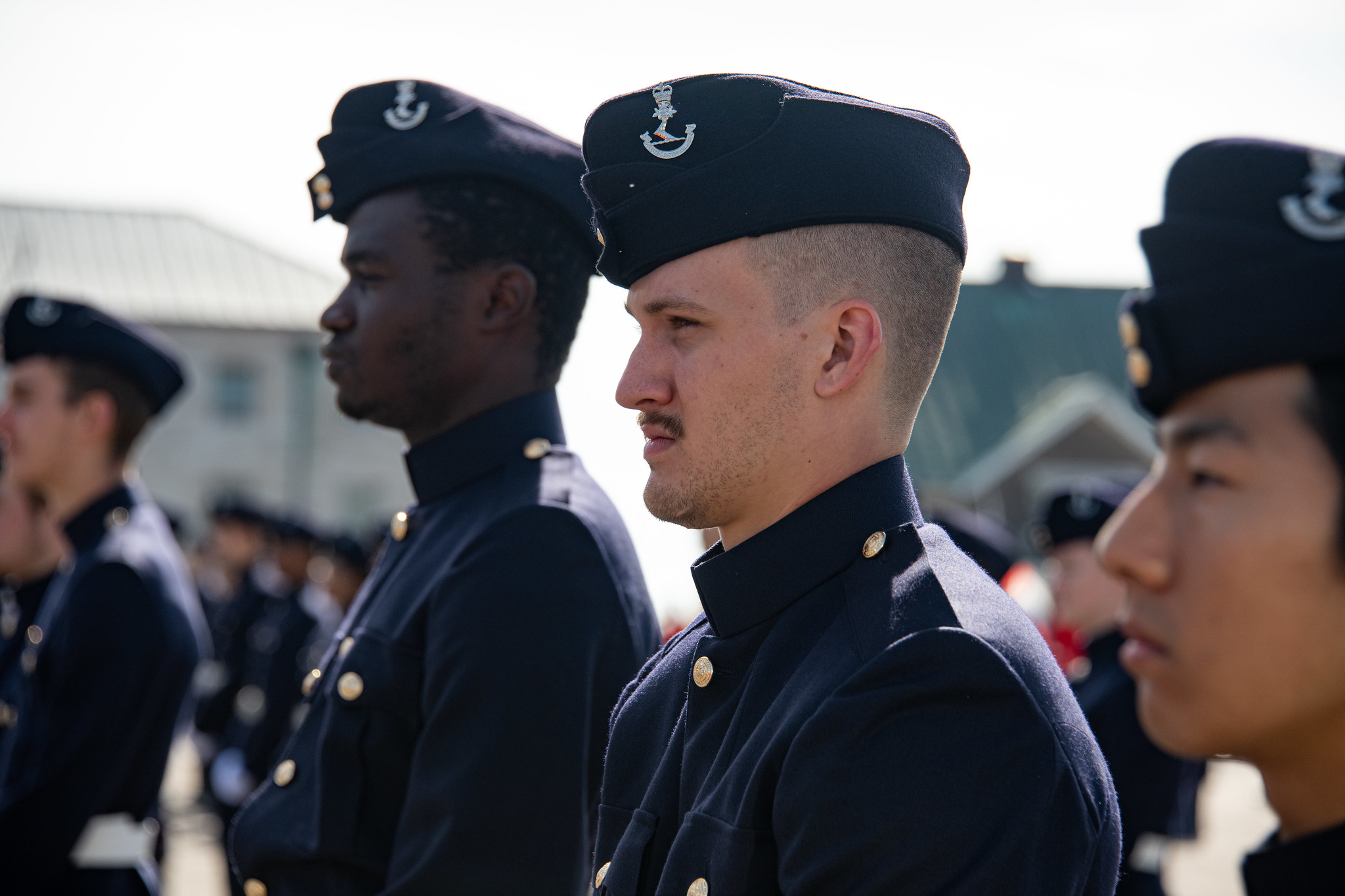 The RMC badge shown on wedges.