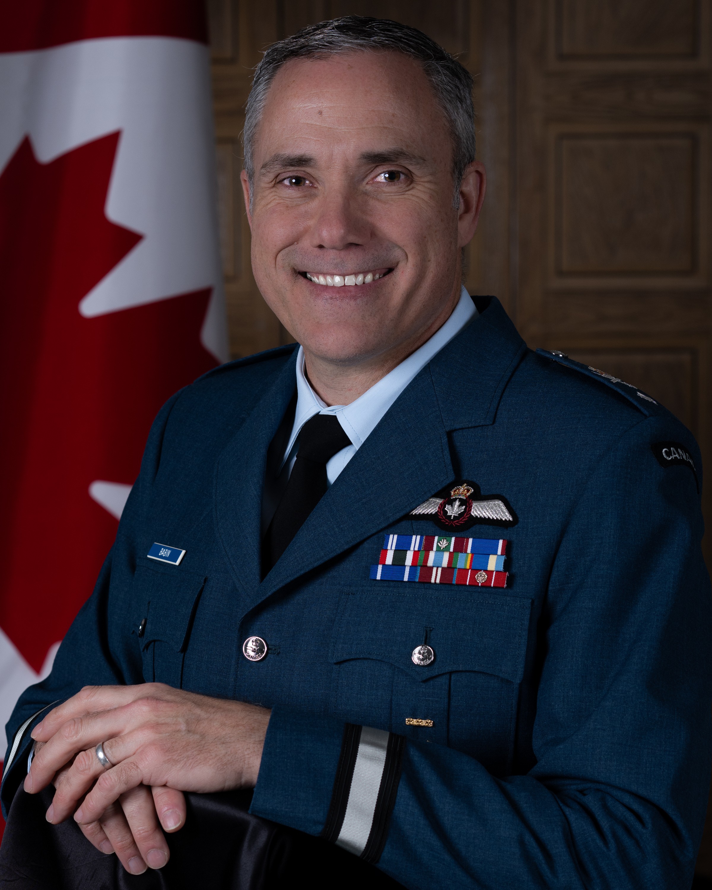 Portrait du commandant du CMR.
